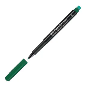 Permanentní popisovač Faber-Castell 1525 M zelený